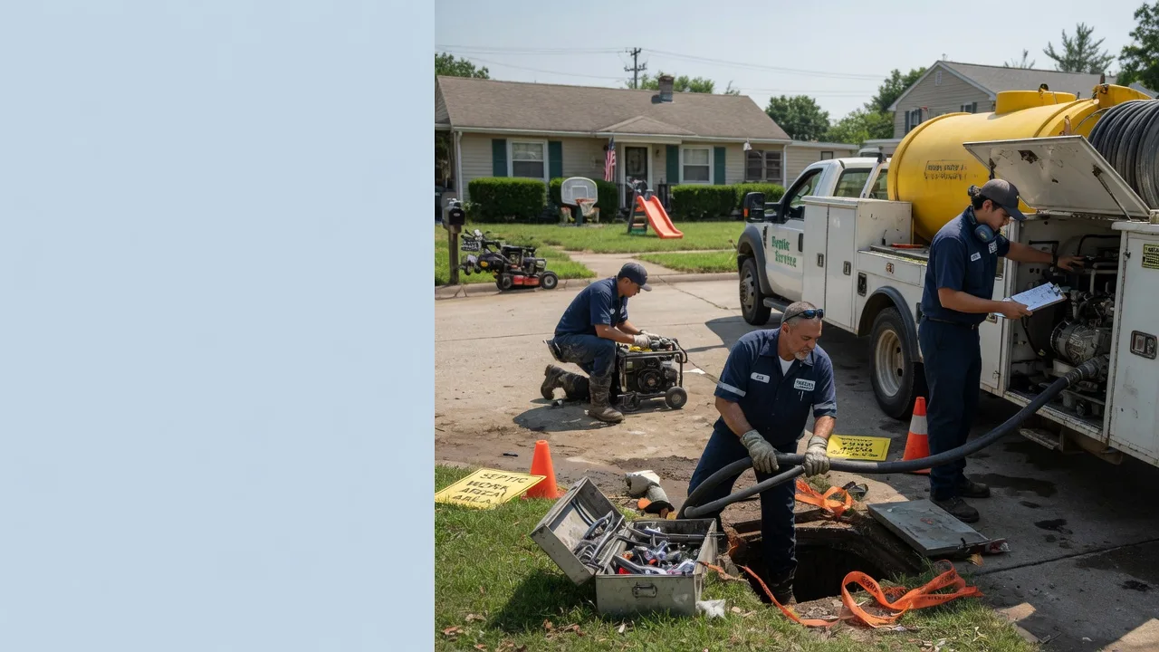 Septic Tank Pumping in Bennington, OK near me